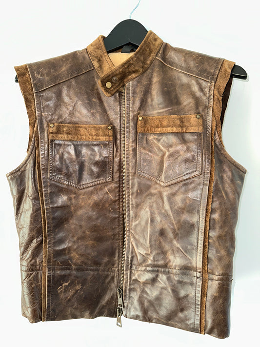 Vintage Dsquared2 Leather Vest
