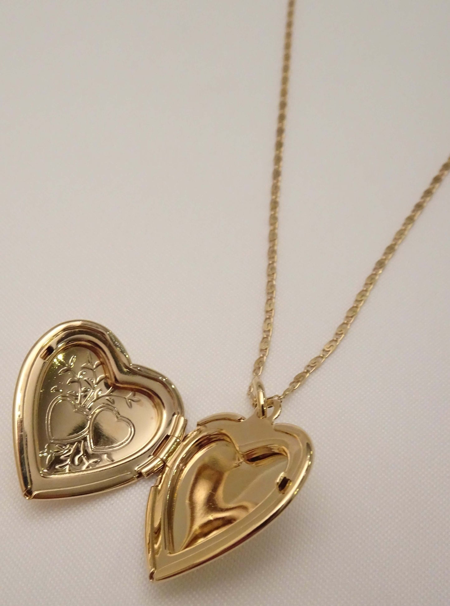 The Poppy Heart Locket Necklace