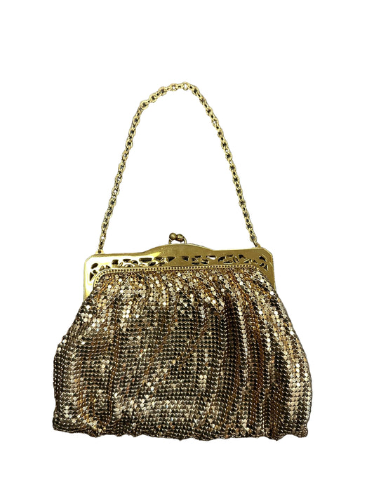 Vintage 1950s Gold Chainmail Purse
