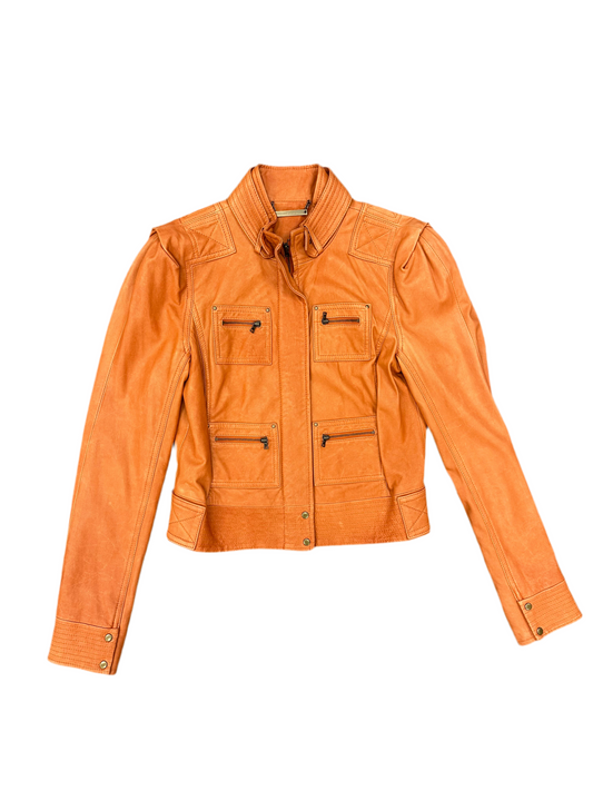 Diane Von Furstenberg Leather Jacket