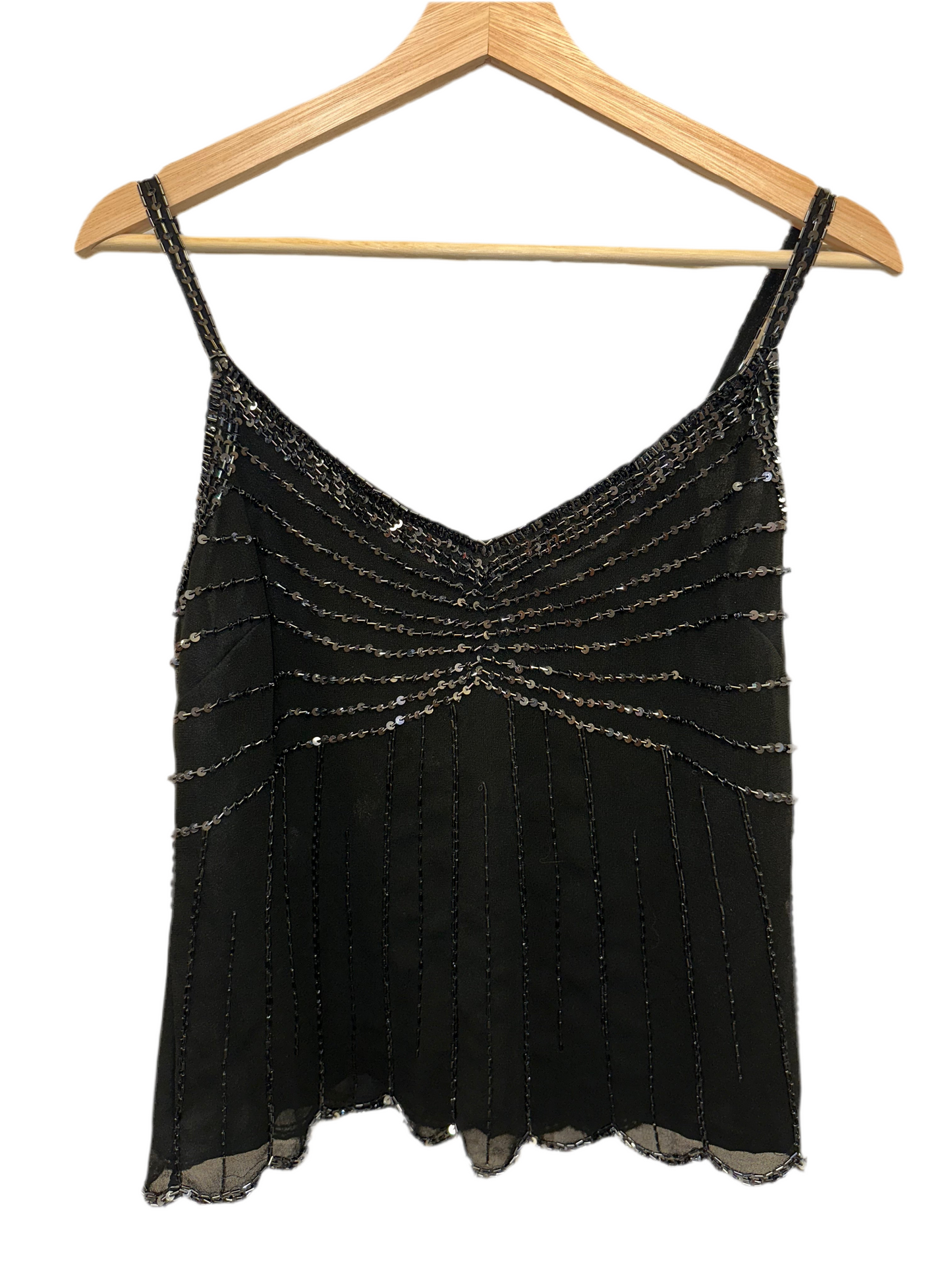 Vintage Embellished Tank Top