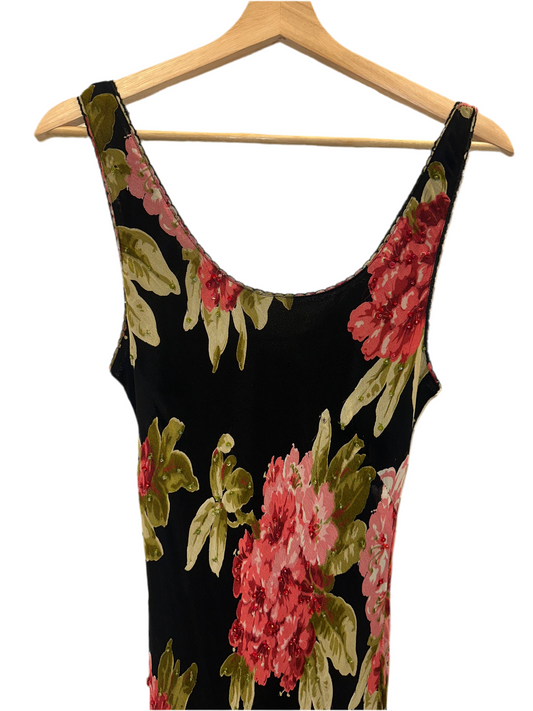 Vintage Long Floral Dress