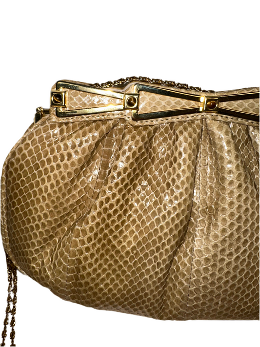 Vintage Leather Crossbody Purse