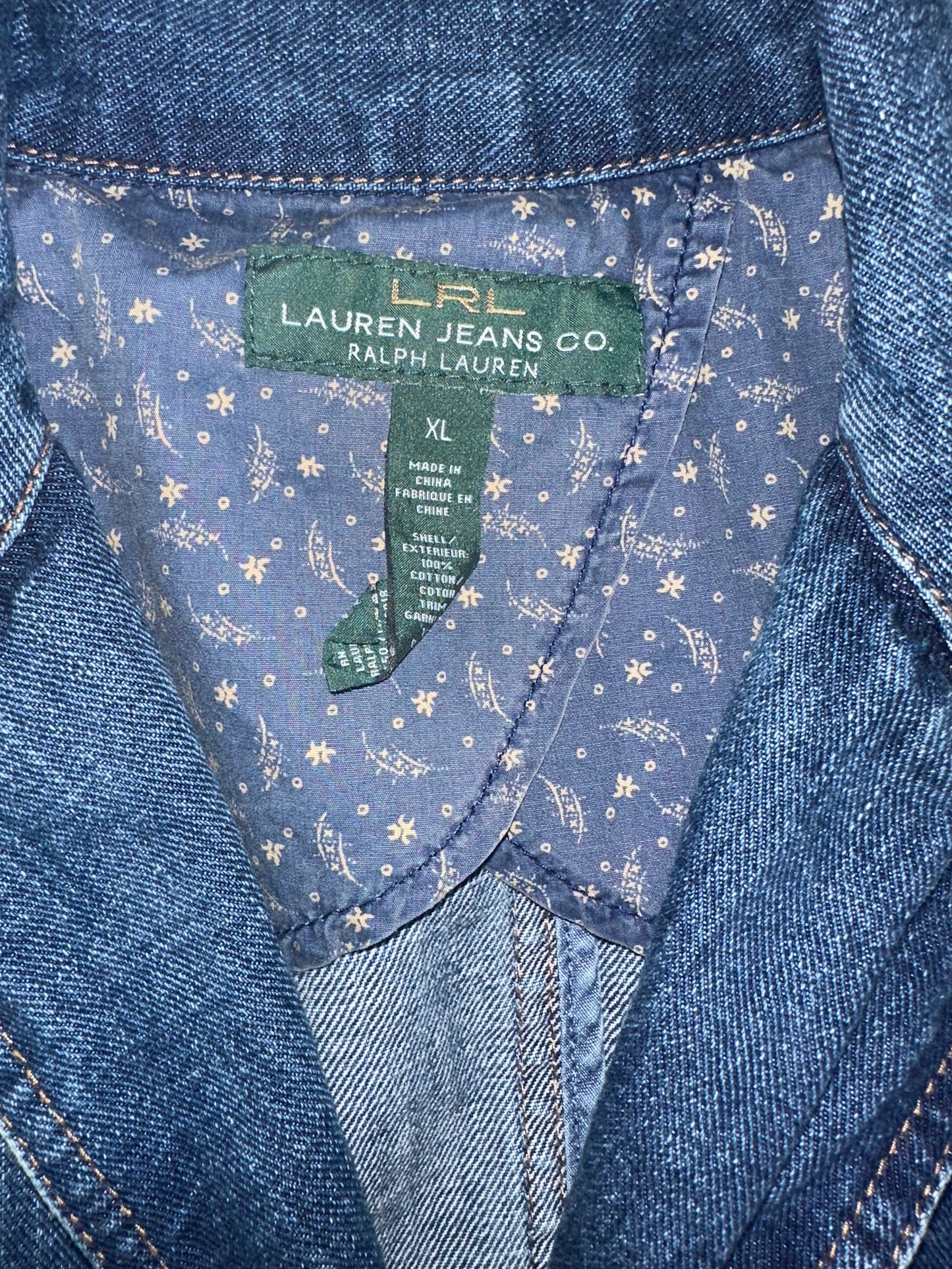 Vintage Ralph Lauren Denim Blazer