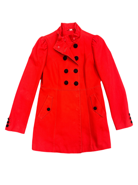 Red Peacoat