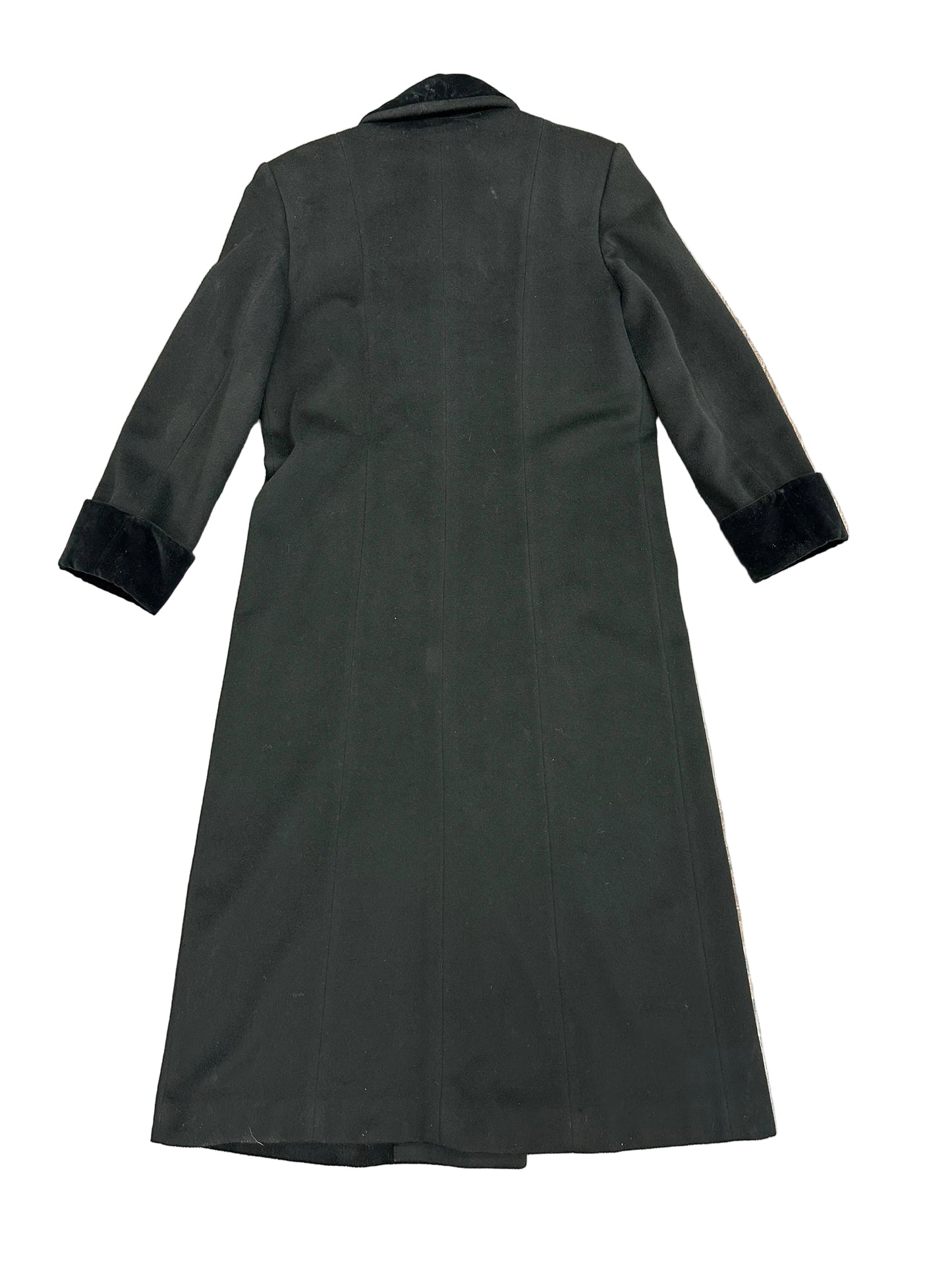 Vintage Christian Dior Long Wool Coat