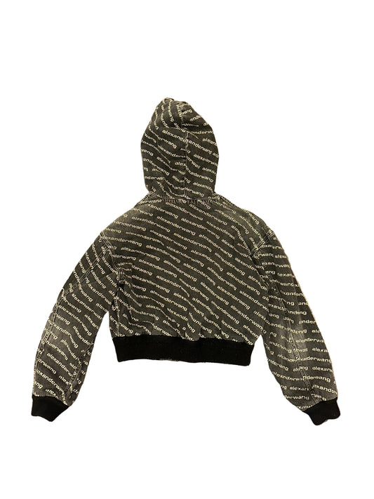 Alexander Wang Denim Hoodie Jacket