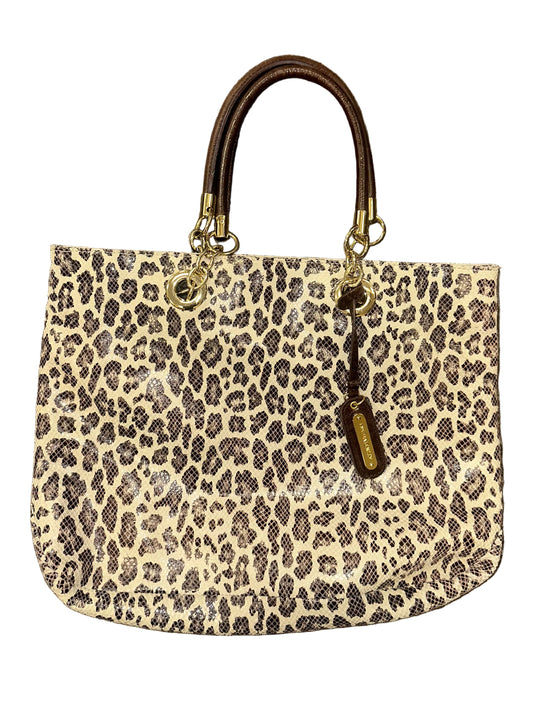 Cynthia Rowley Leopard Leather Tote Bag