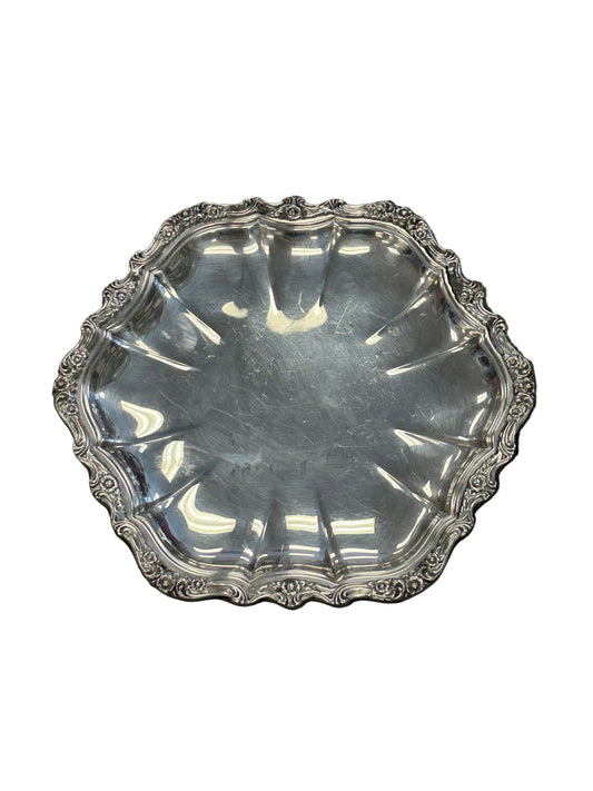 Antique Silver Tray