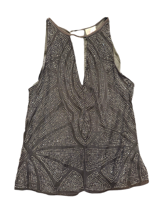 Vintage Embellished Tank Top