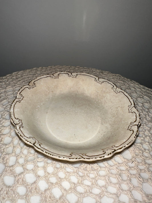 Johnson Bros. Tan Jewelry Catch All Dish