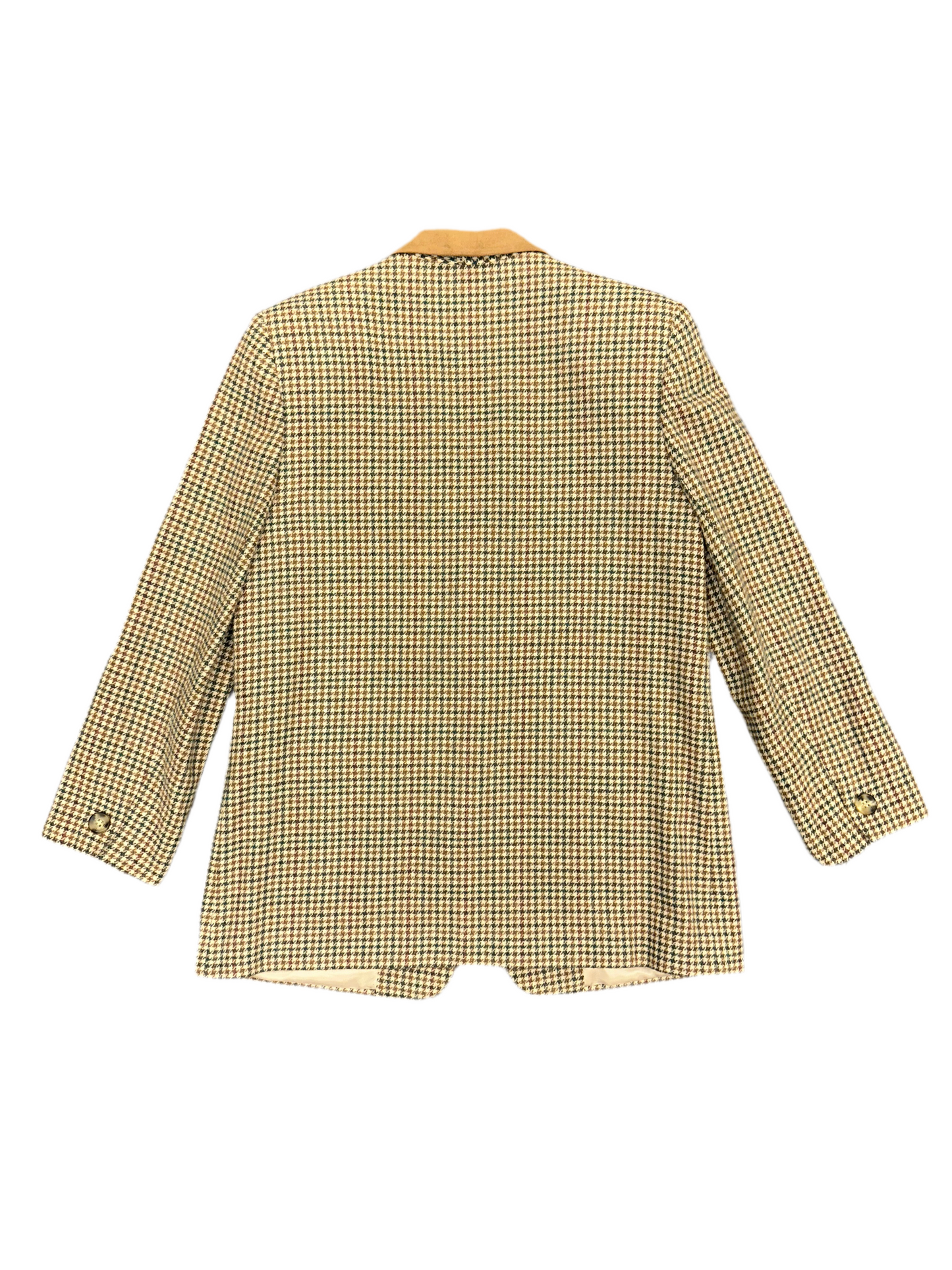 Vintage Plaid Blazer