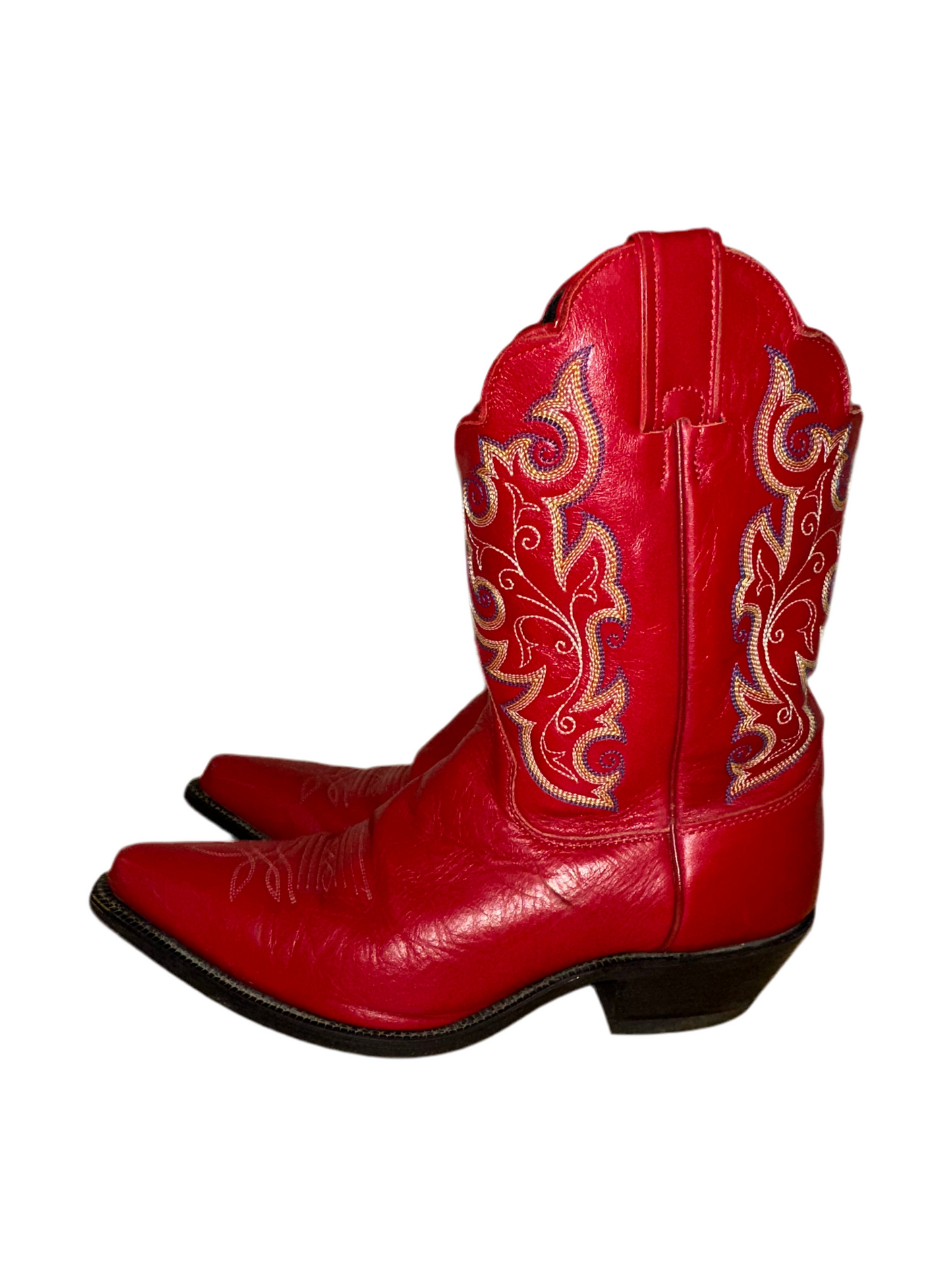 Red Cowboy Boots
