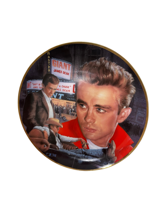 Vintage James Dean Decorative Plate