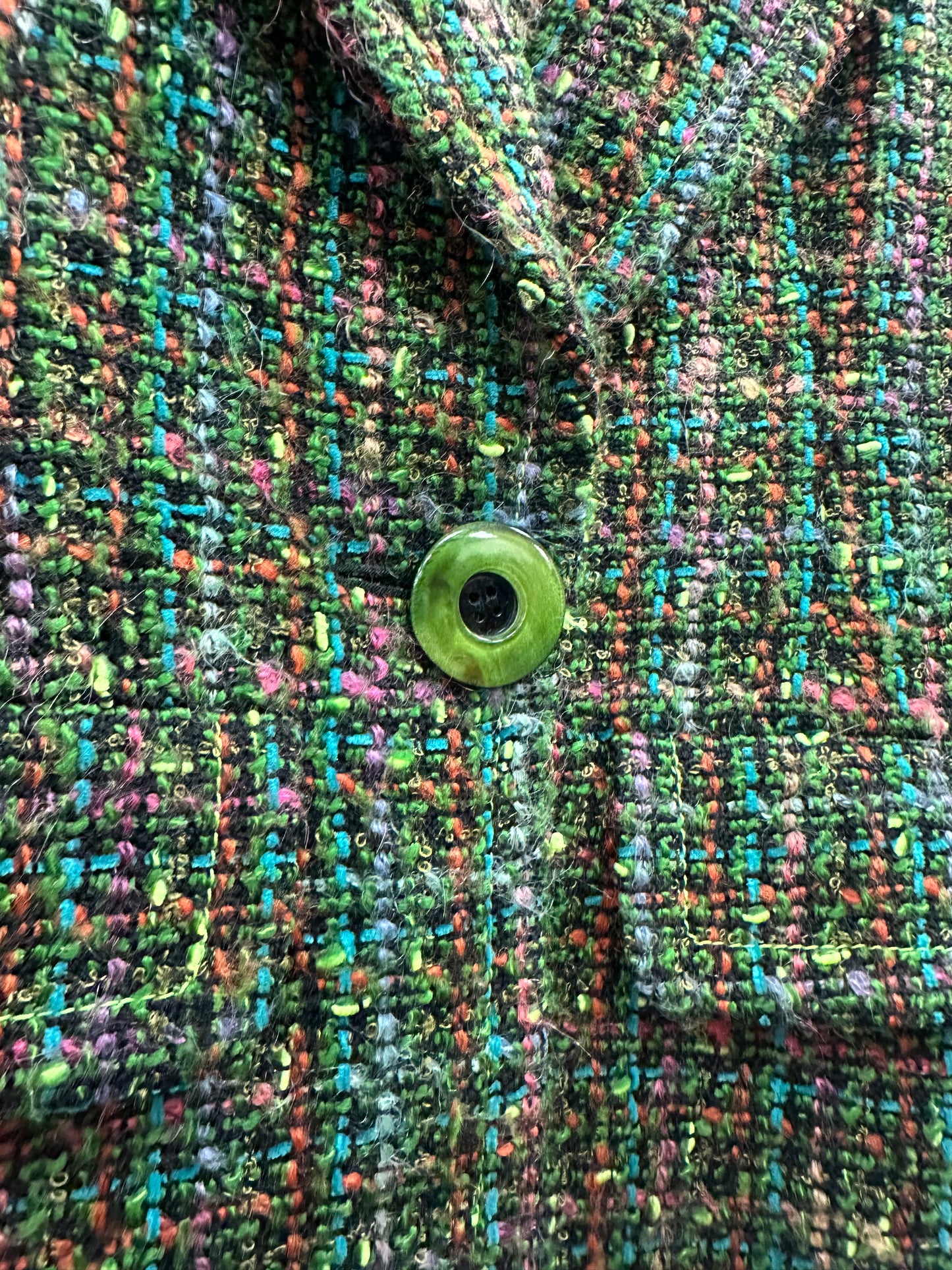 Vintage Yves Saint Laurent Tweed Blazer