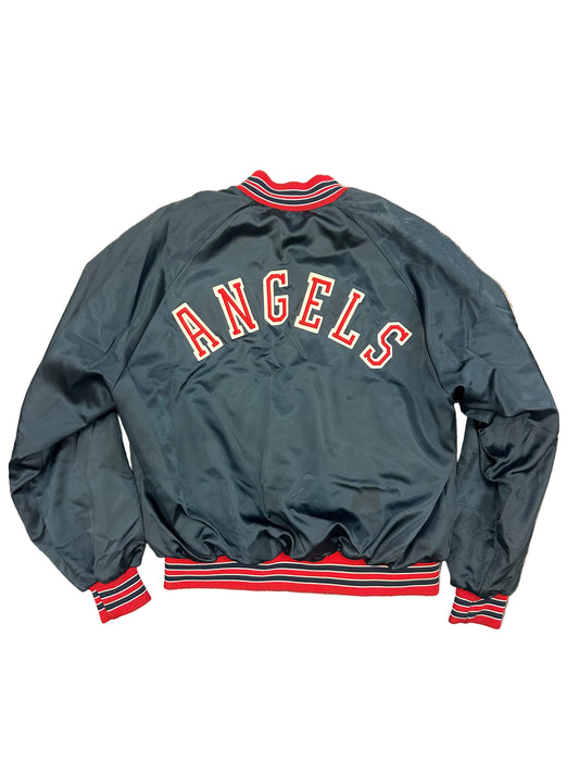Vintage 'Angels' Baseball Windbreaker Letterman Jacket