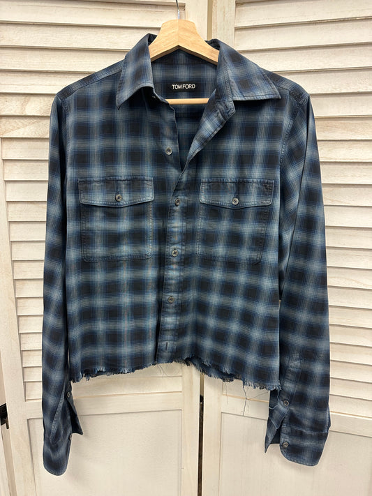 Vintage Tom Ford Cropped Flannel