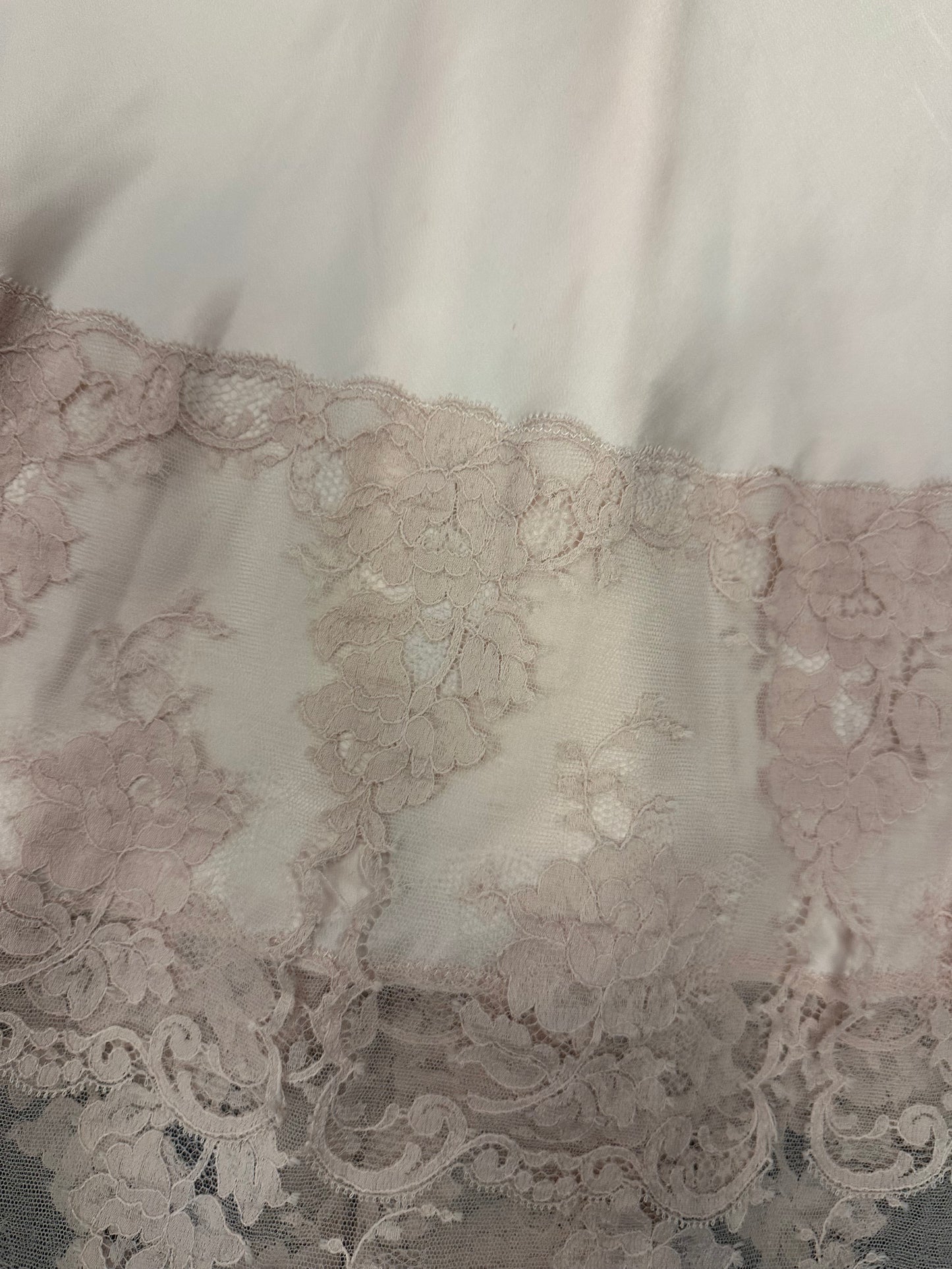 1990s Guy Laroche Lace Slip Dress