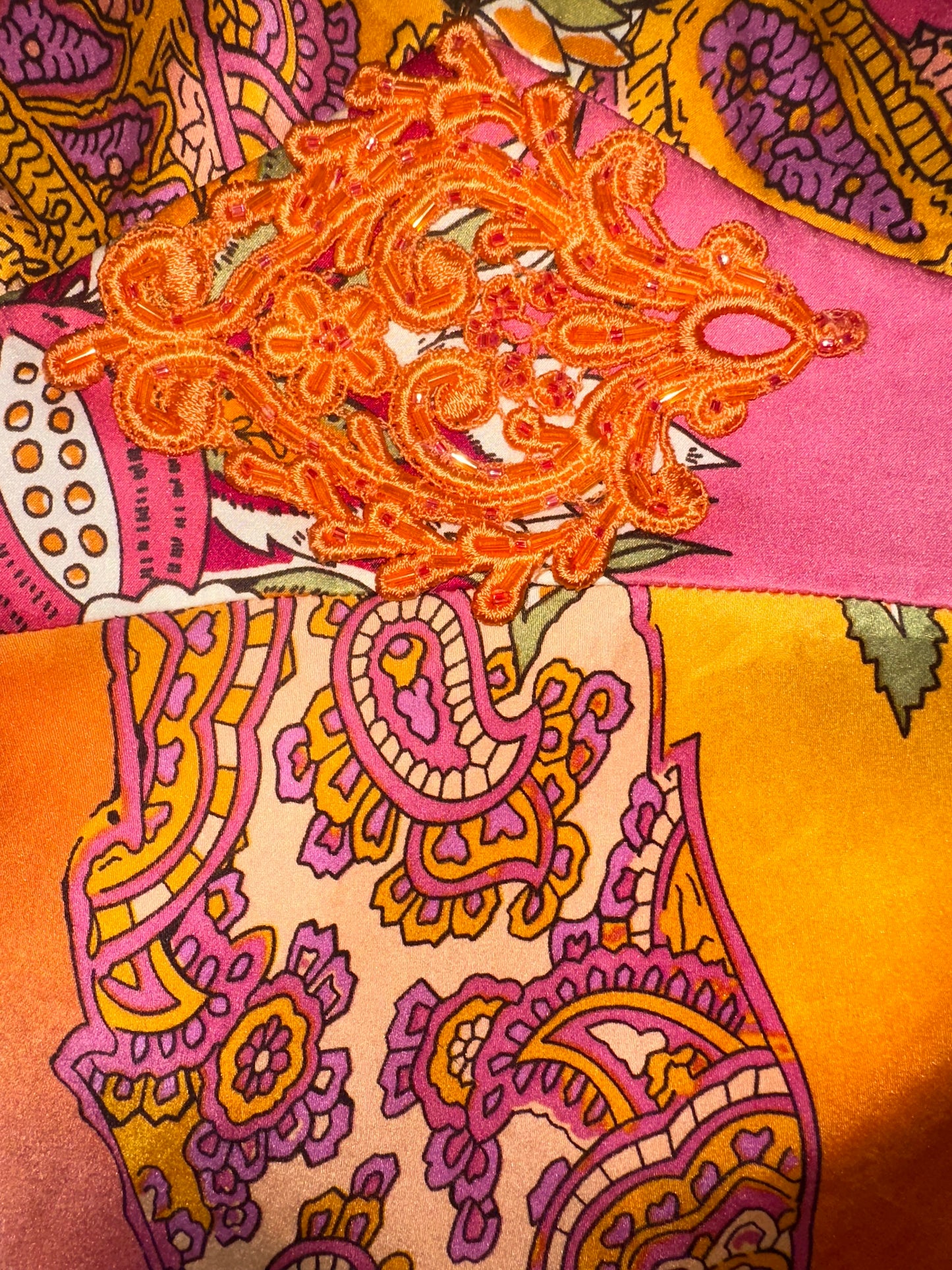 Vintage Silk Halter Top