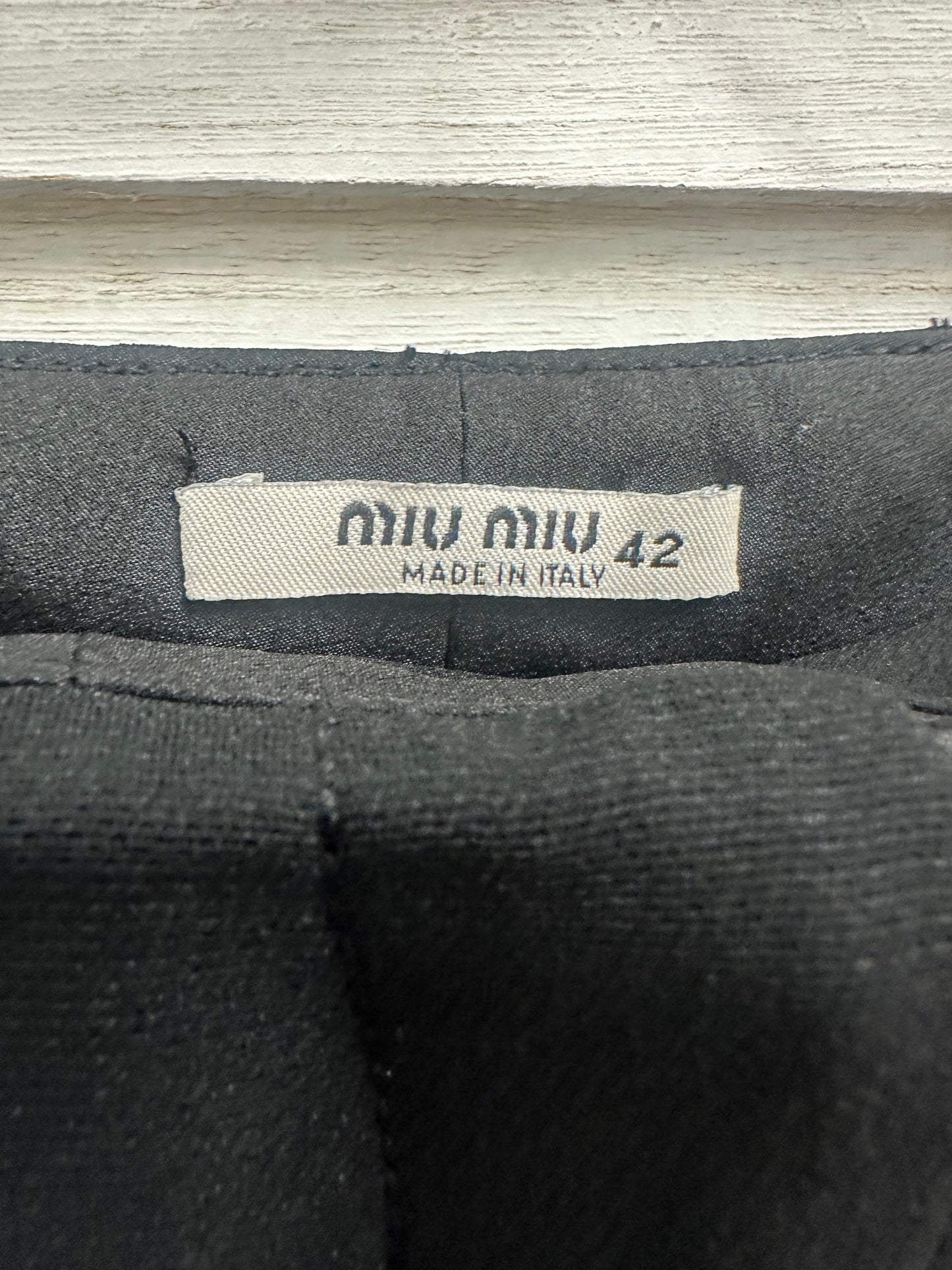 Vintage Miu Miu Low Rise Trousers