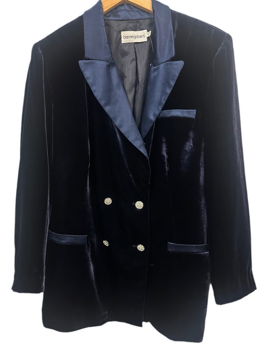 Vintage Velvet Blazer
