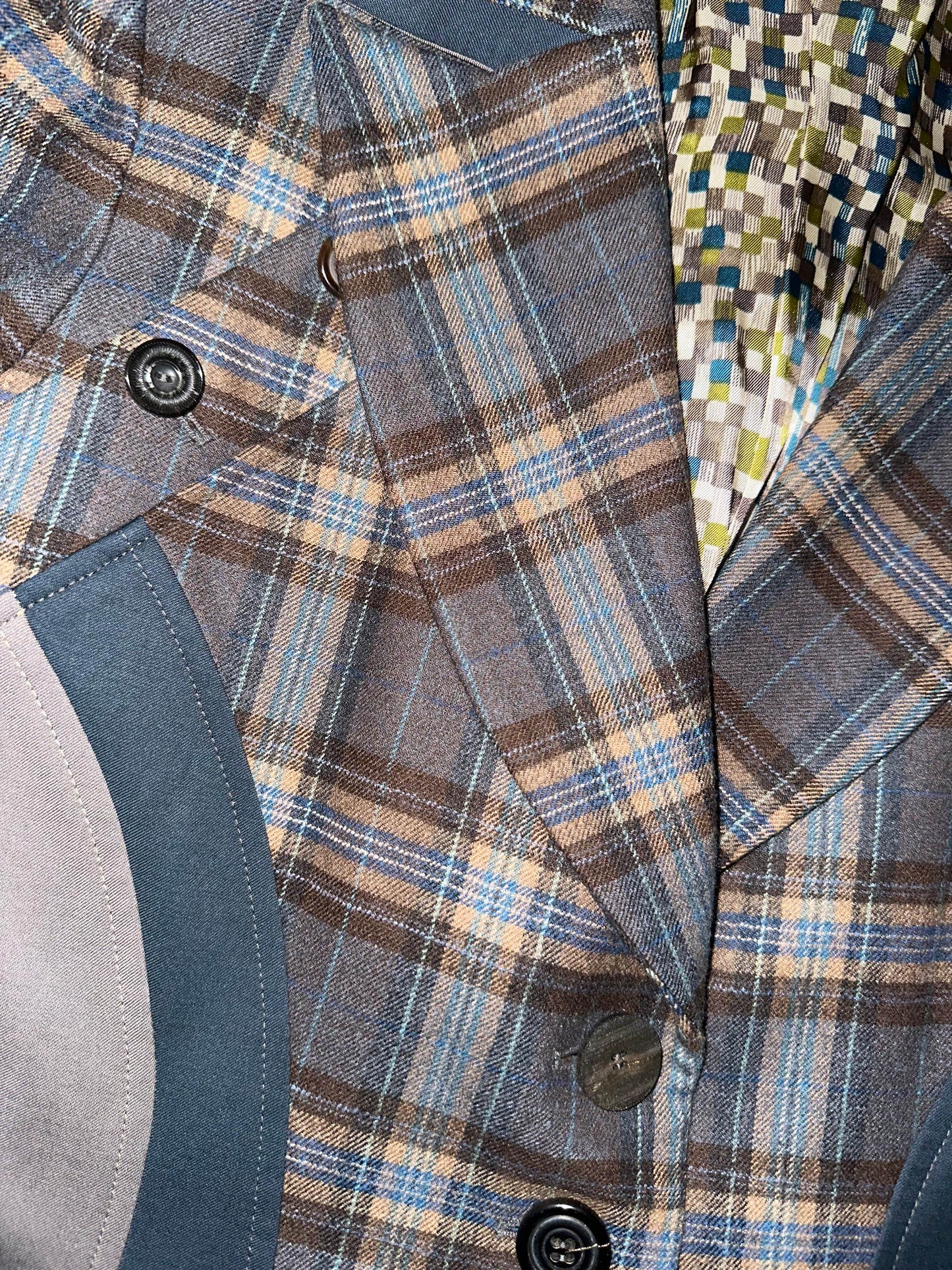 Vintage Kenzo Plaid Blazer