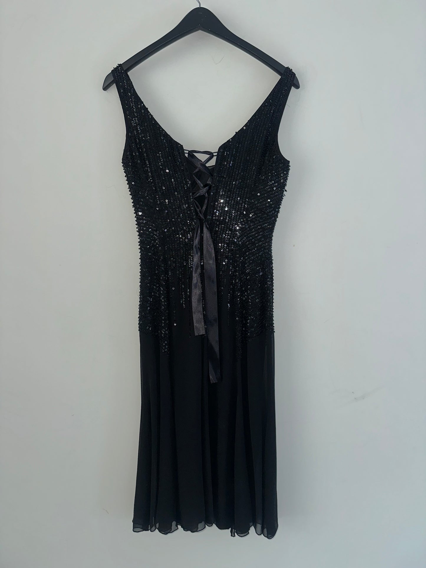 Vintage Embellished Evening Dress