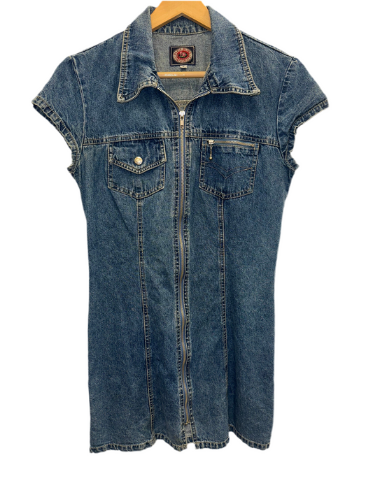 Vintage Paris Blues Denim Dress