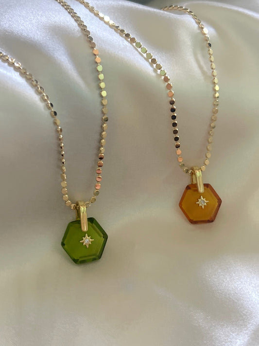 GALYNT 'Ryah' Geometric Necklace