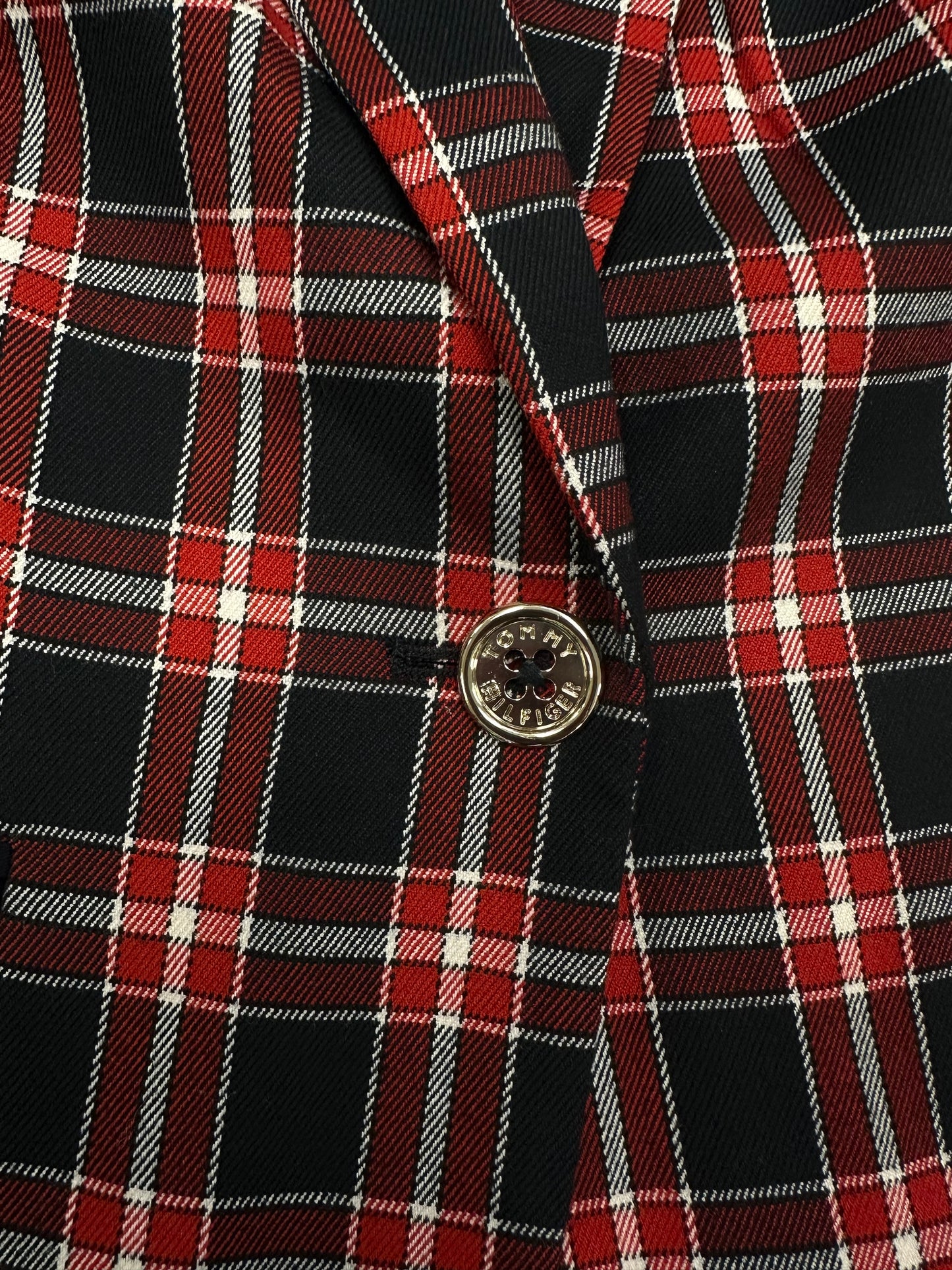 Vintage Plaid Blazer