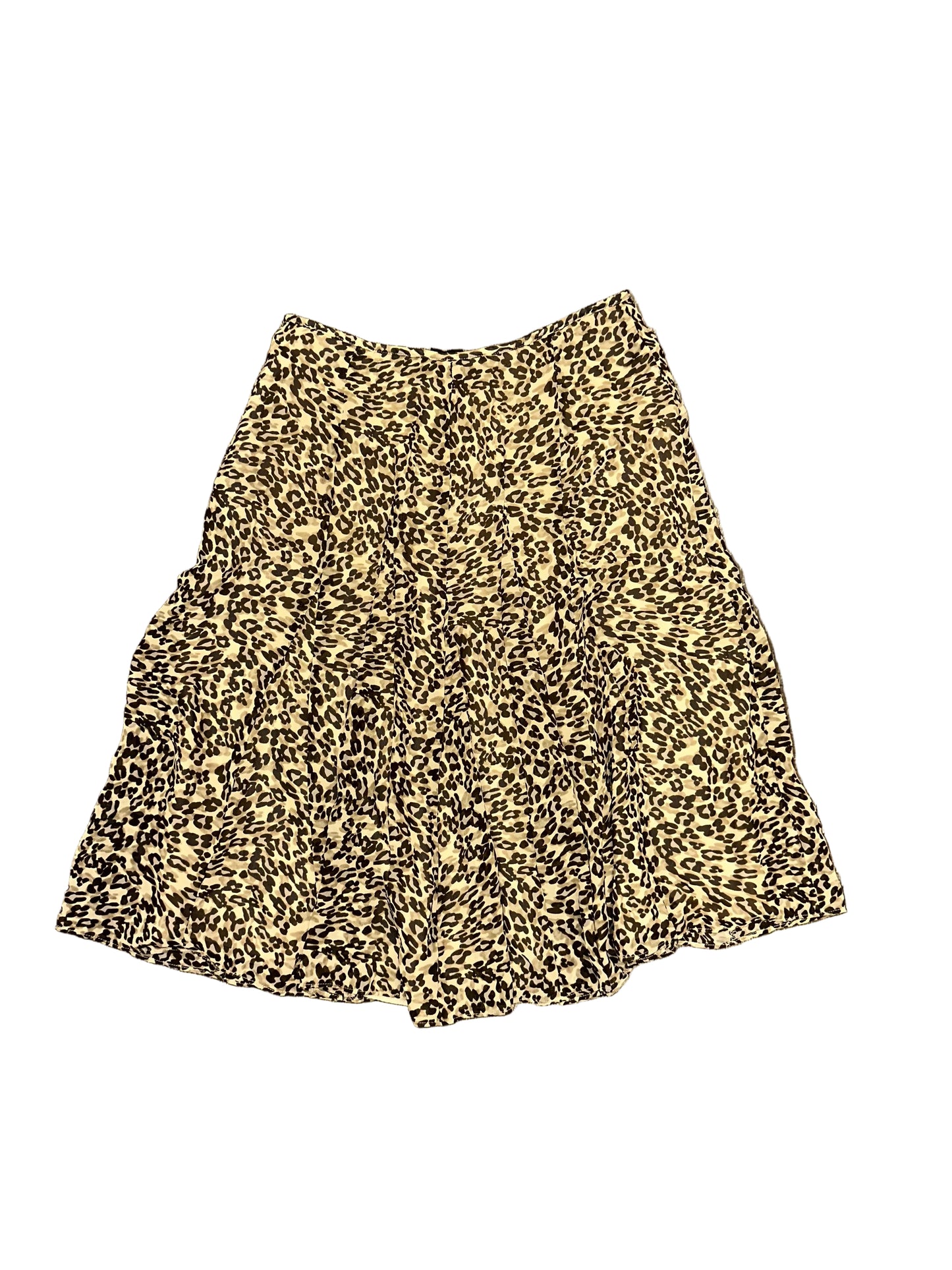 Vintage Cheetah Print Skirt