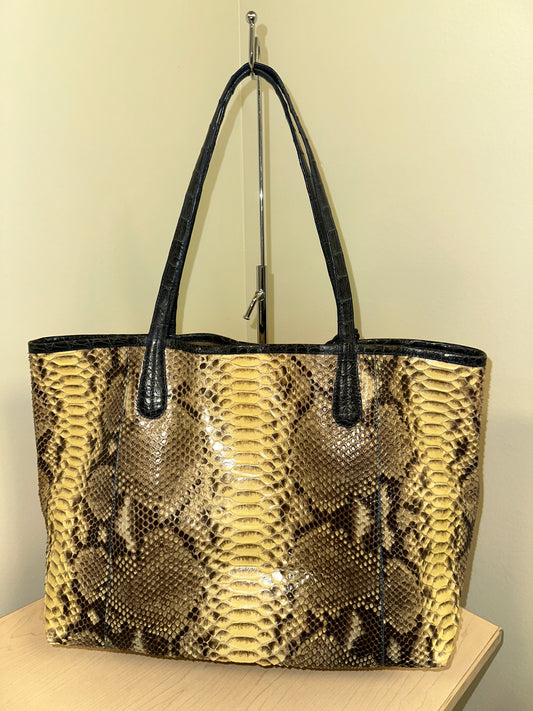 Vintage Python Tote