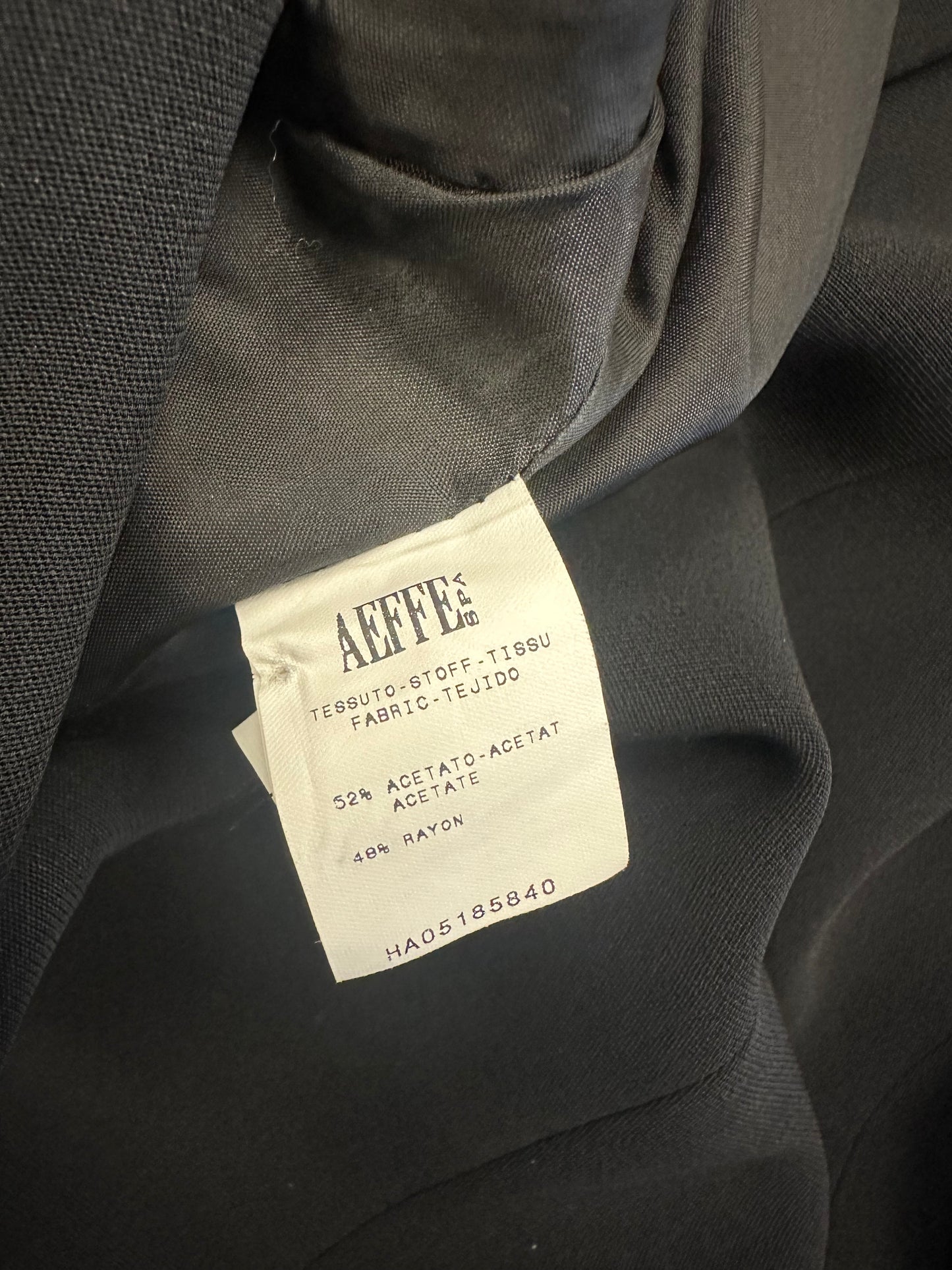 Vintage Moschino Black Blazer
