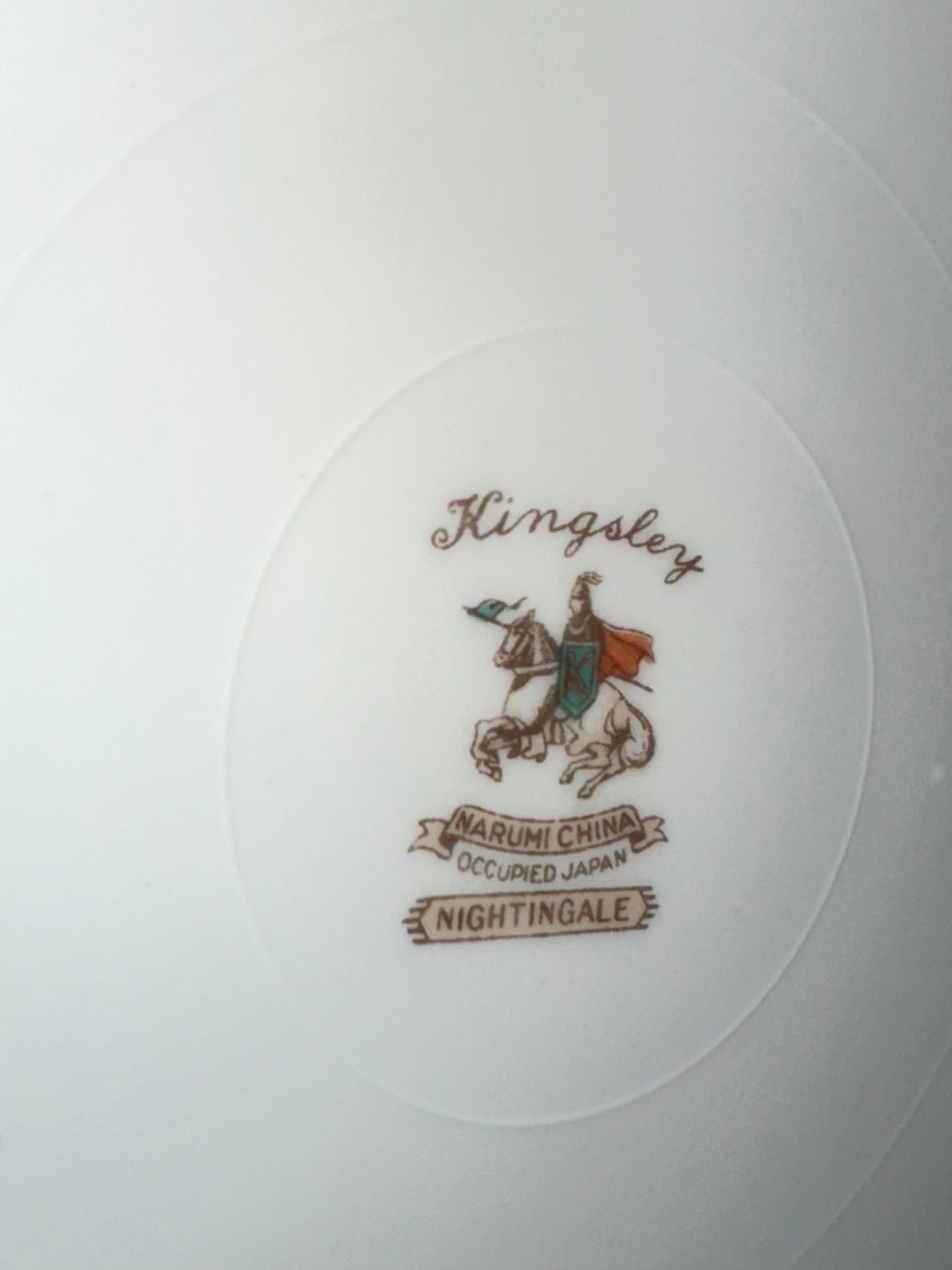 Set of 4 Vintage Dessert Plates
