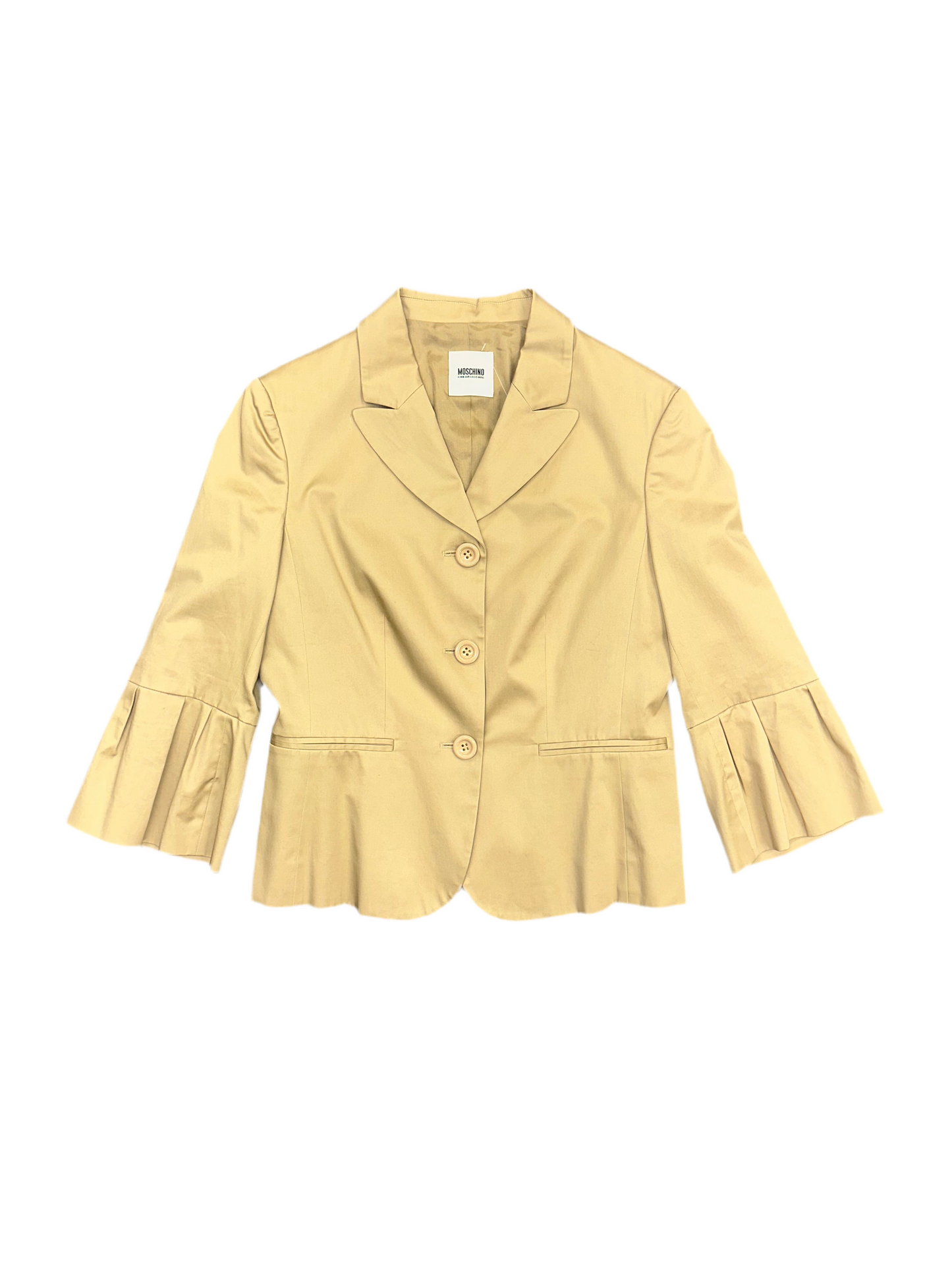 Vintage Moschino Pleated Blazer