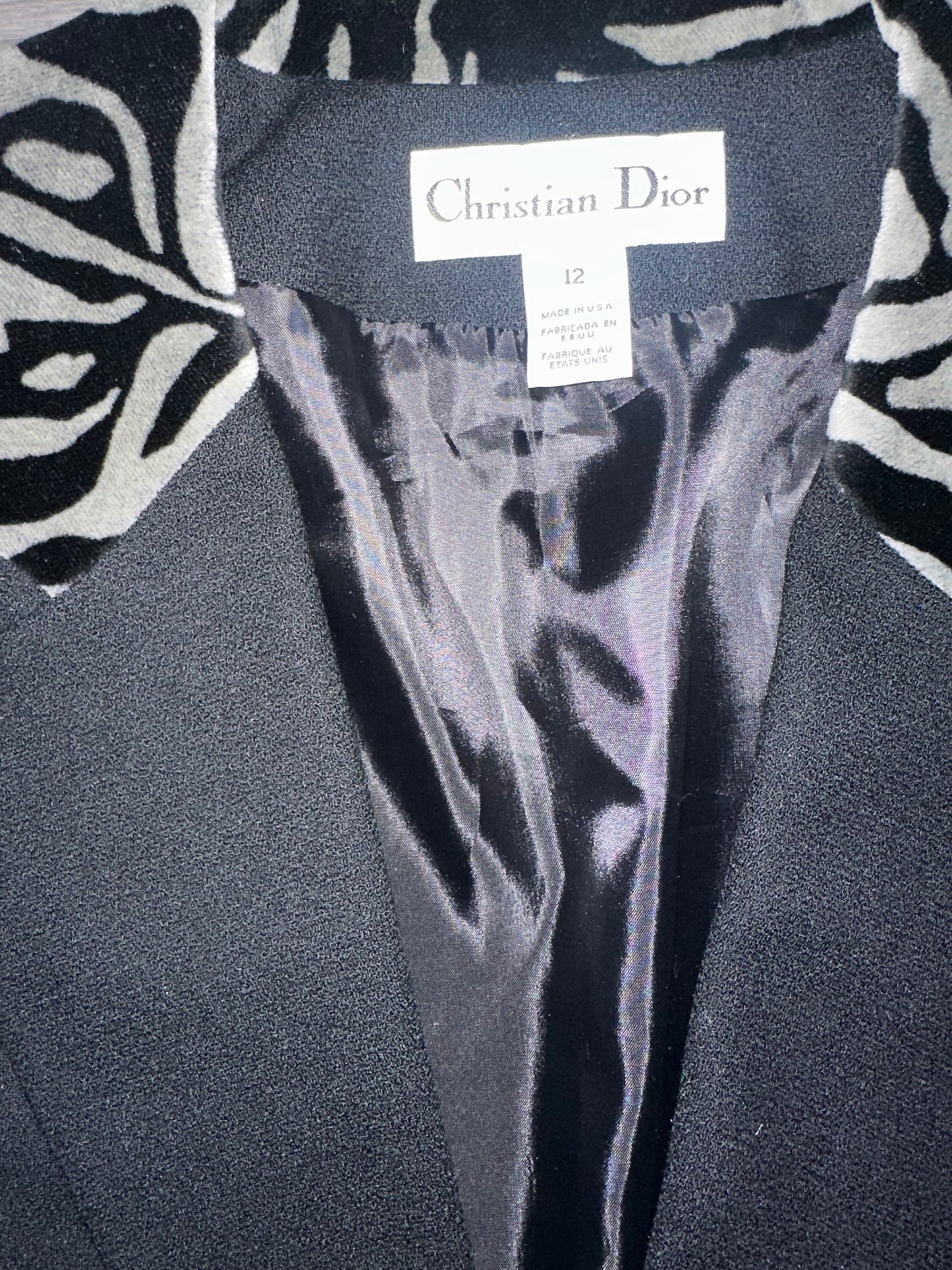 Vintage Christian Dior Blazer