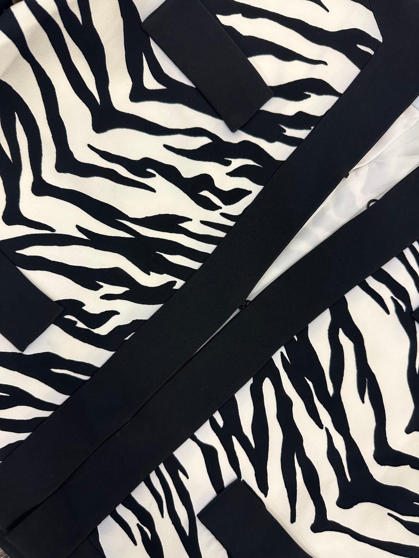Vintage Moschino Zebra Jacket