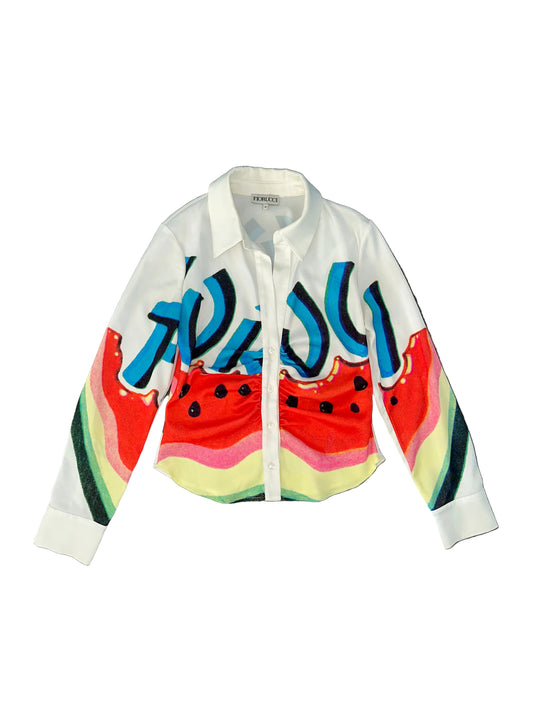Fiorucci Watermelon Blouse