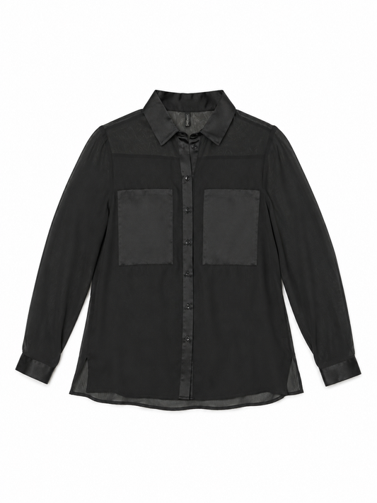 Sheer Silk Intimissimi Blouse