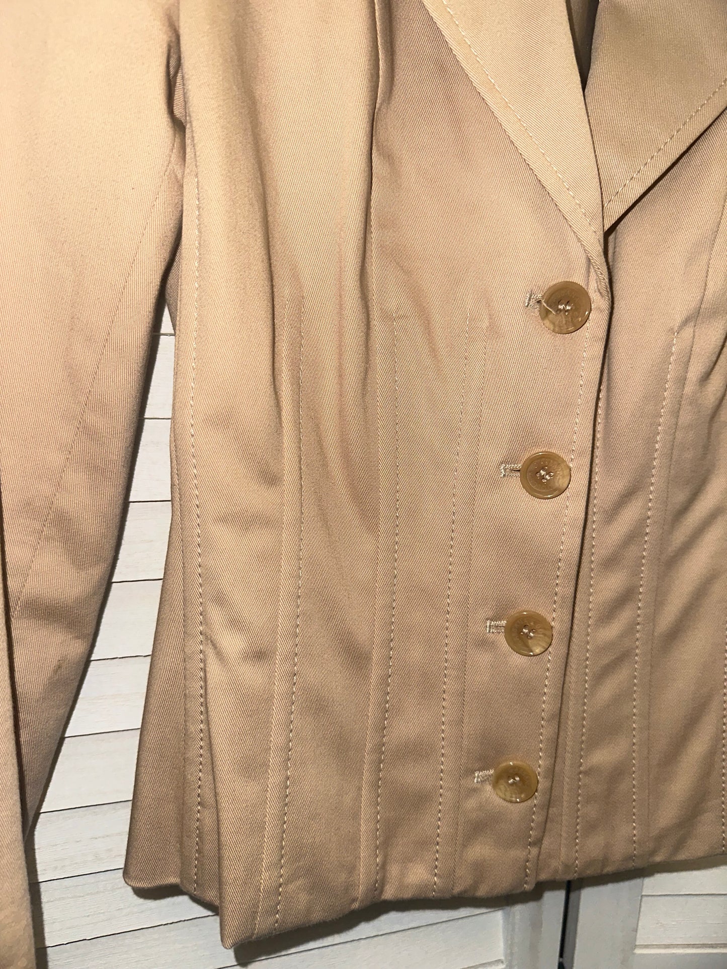 Vintage Dolce & Gabbana Blazer with Ribbing