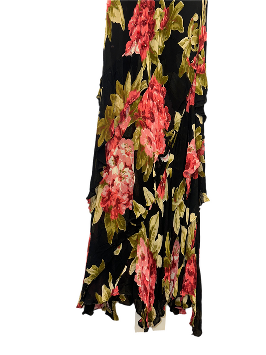 Vintage Long Floral Dress