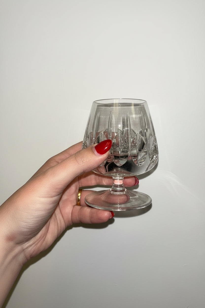 Antique Cognac Sniffer Glasses