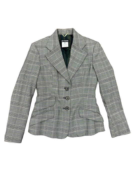 Vintage Gianfranco Ferre Plaid Blazer