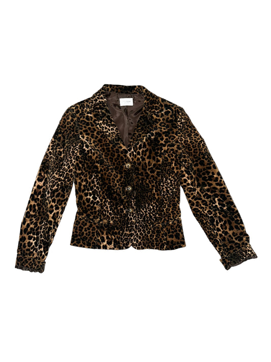 Vintage Italian Leopard Blazer