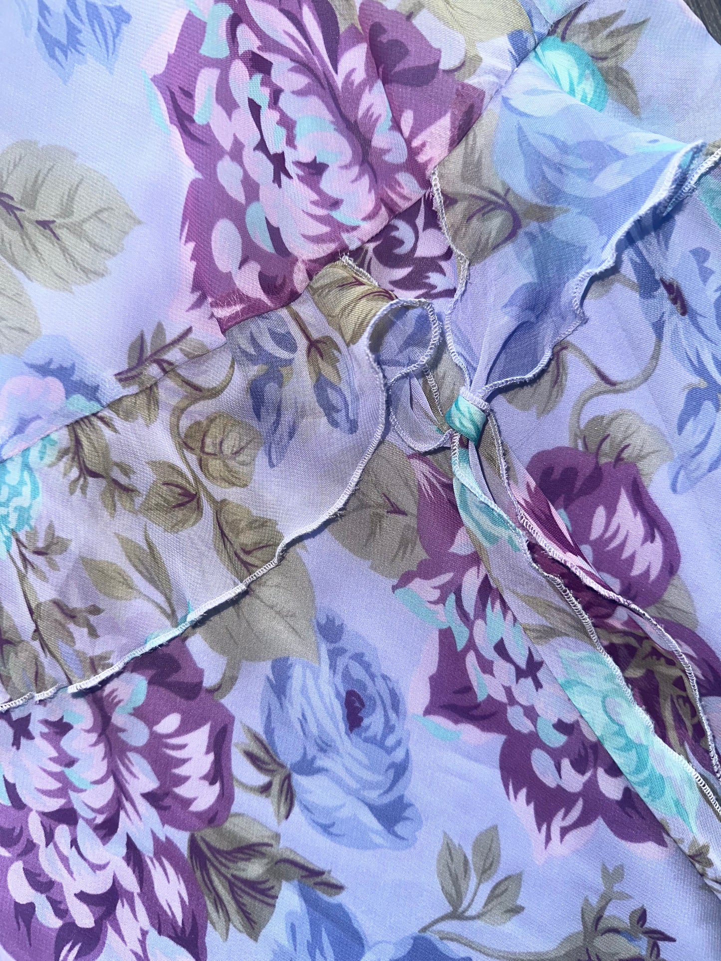 Vintage Floral Midi Dress