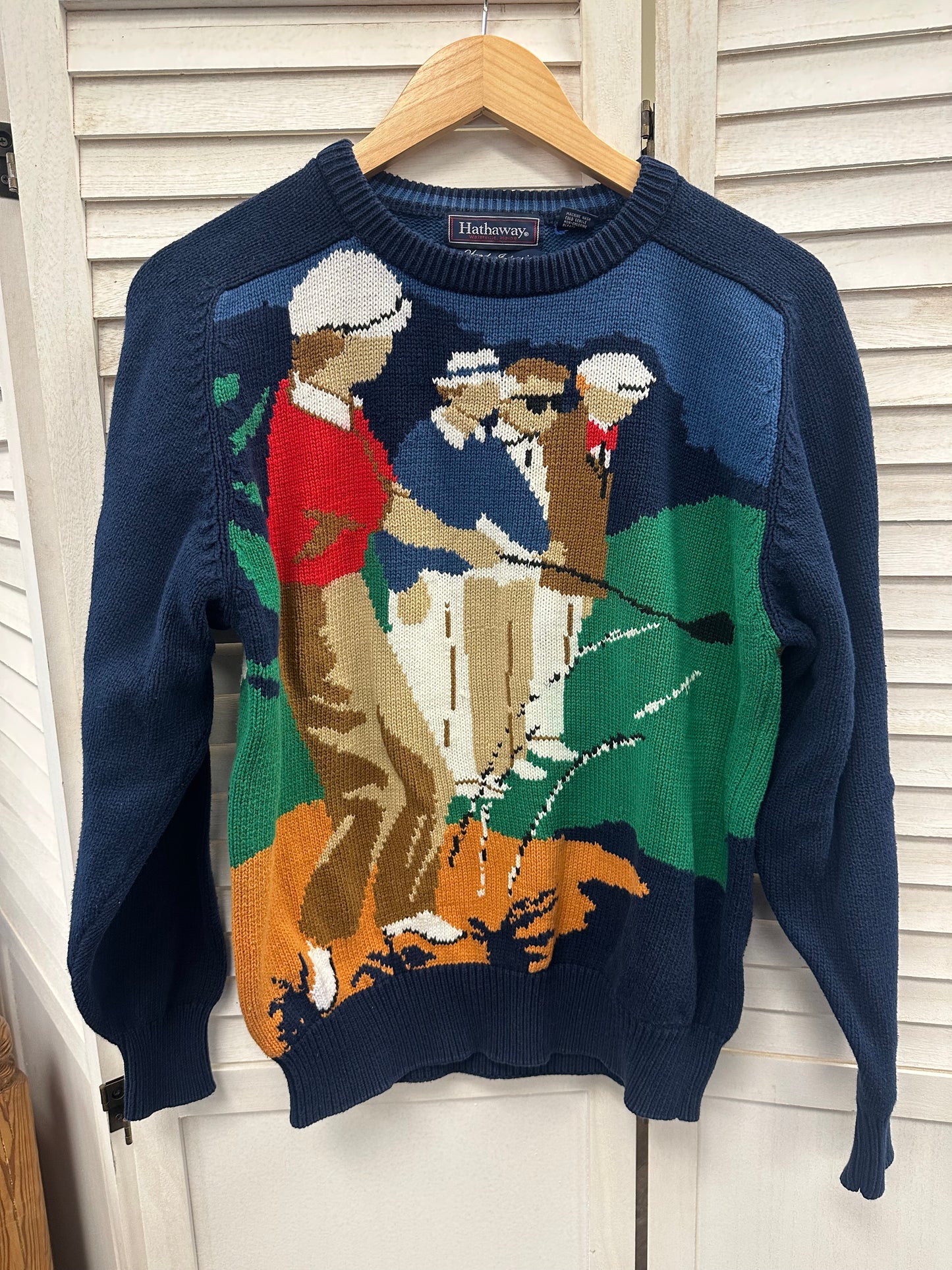 Vintage Golf Sweater