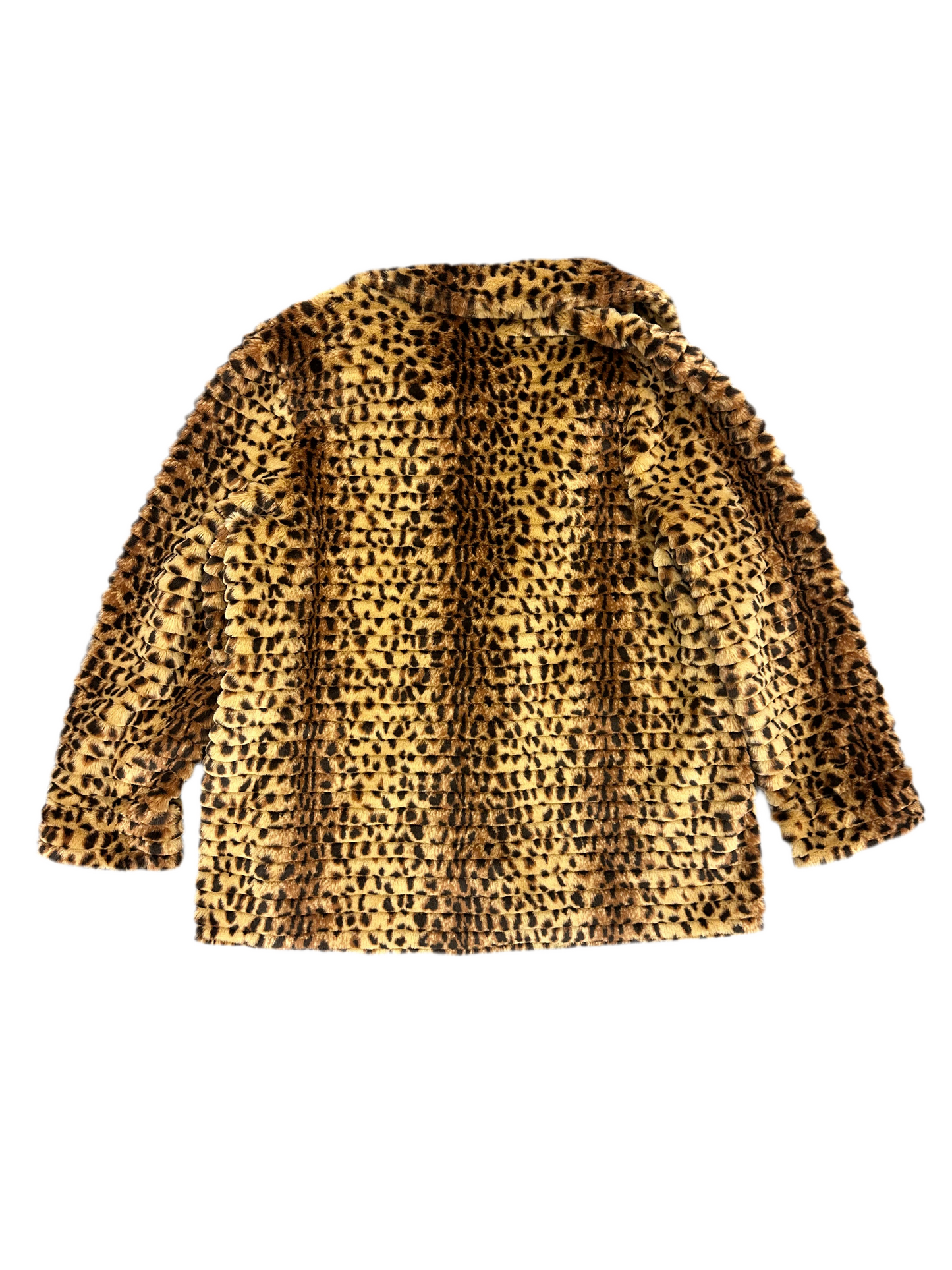 Vintage Faux Fur Cheetah Coat
