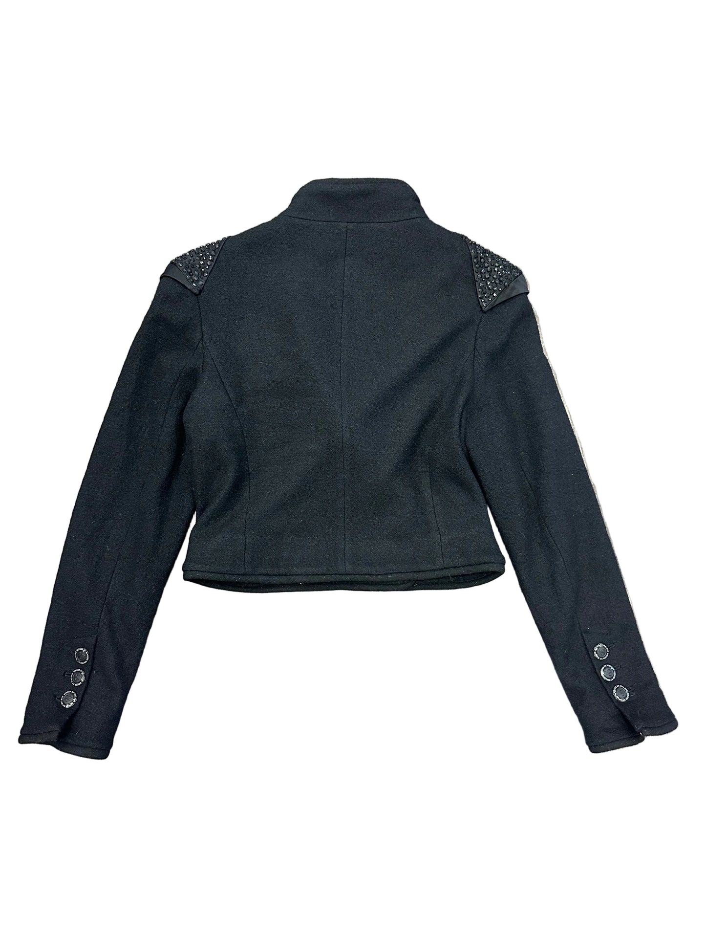 Napoleon Jacket with Embellished Shoulder Pads
