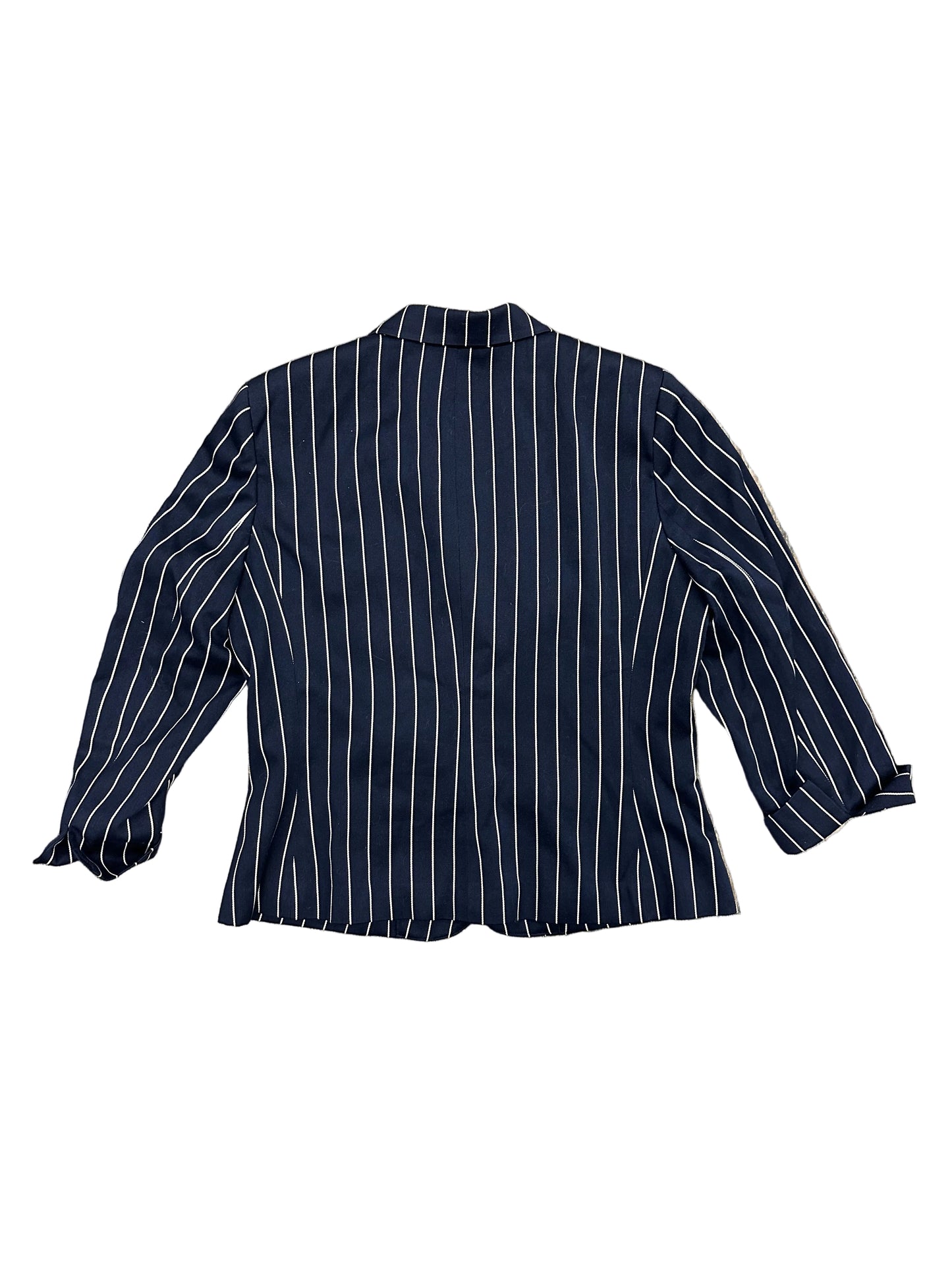Vintage Ralph Lauren Navy Striped Blazer