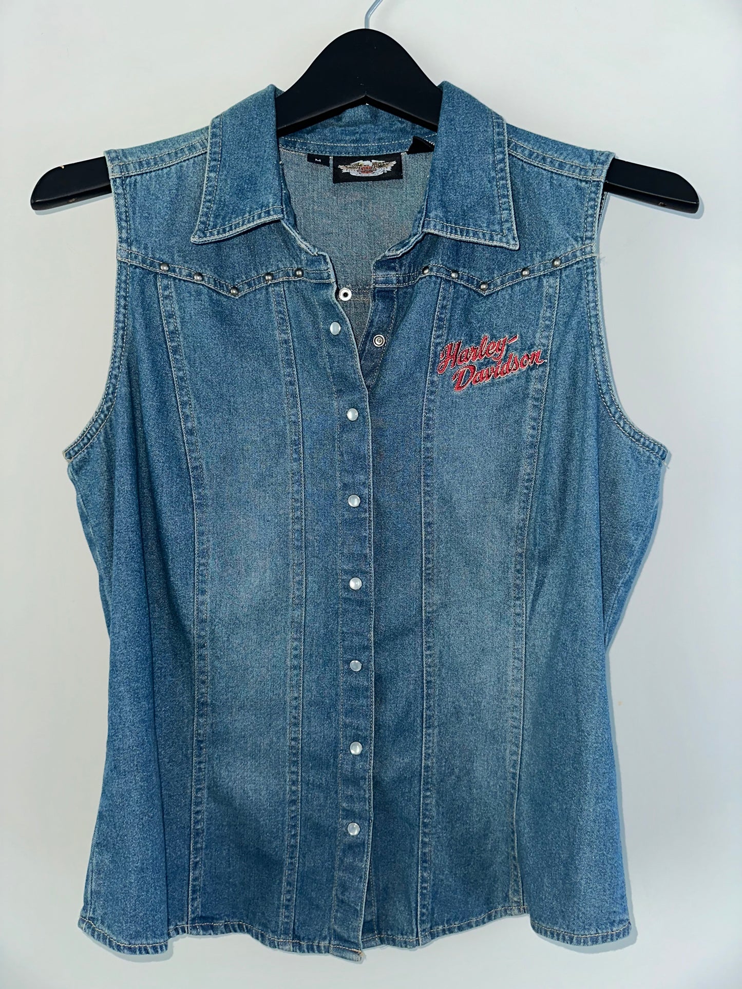 Harley Davidson Denim Tank Top